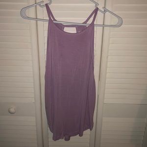 Purple work out top
